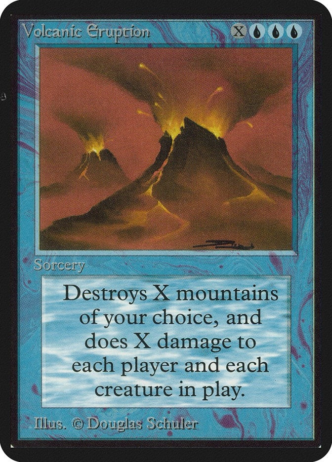 Image for Volcanic Eruption (LEA) - Magic: The Gathering