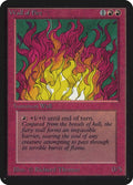 Image for Wall of Fire (LEA) - Magic: The Gathering