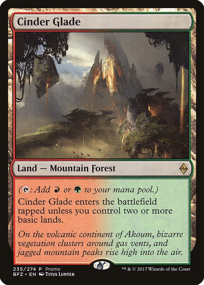 Image for Cinder Glade (235) (SSP) - Magic: The Gathering