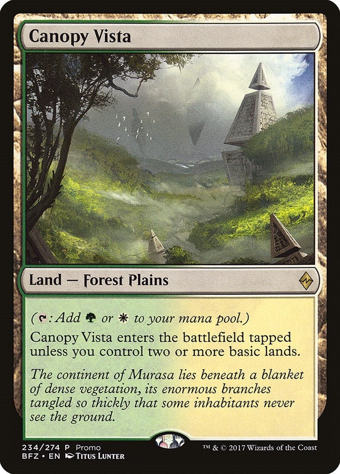 Image for Canopy Vista (234) (SSP) - Magic: The Gathering