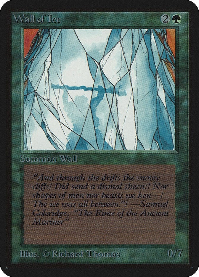 Image for Wall of Ice (LEA) - Magic: The Gathering