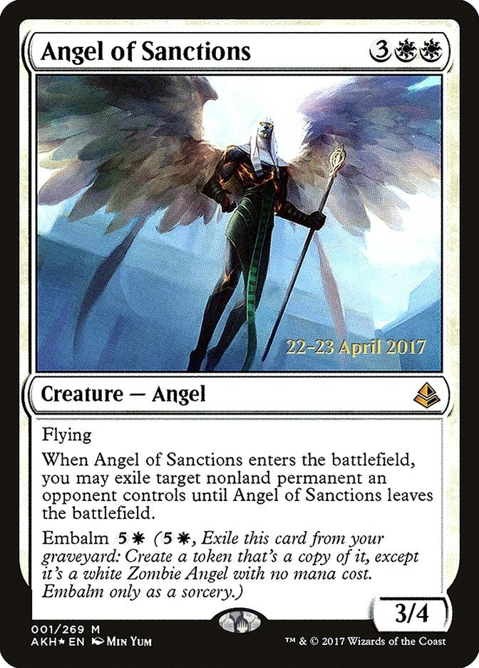 Image for Angel of Sanctions (1) (PRE) - Magic: The Gathering
