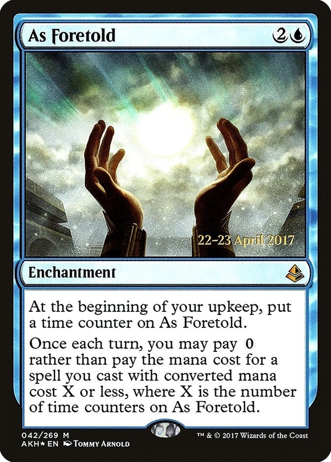 Image for As Foretold (42) (PRE) - Magic: The Gathering