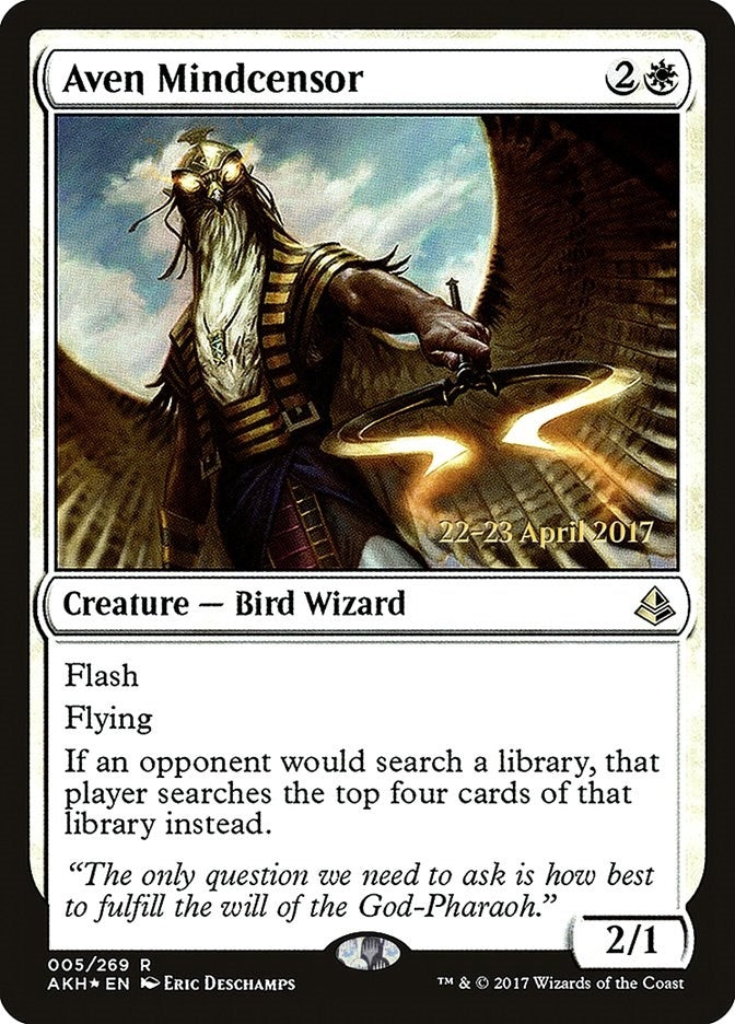 Image for Aven Mindcensor (5) (PRE) - Magic: The Gathering