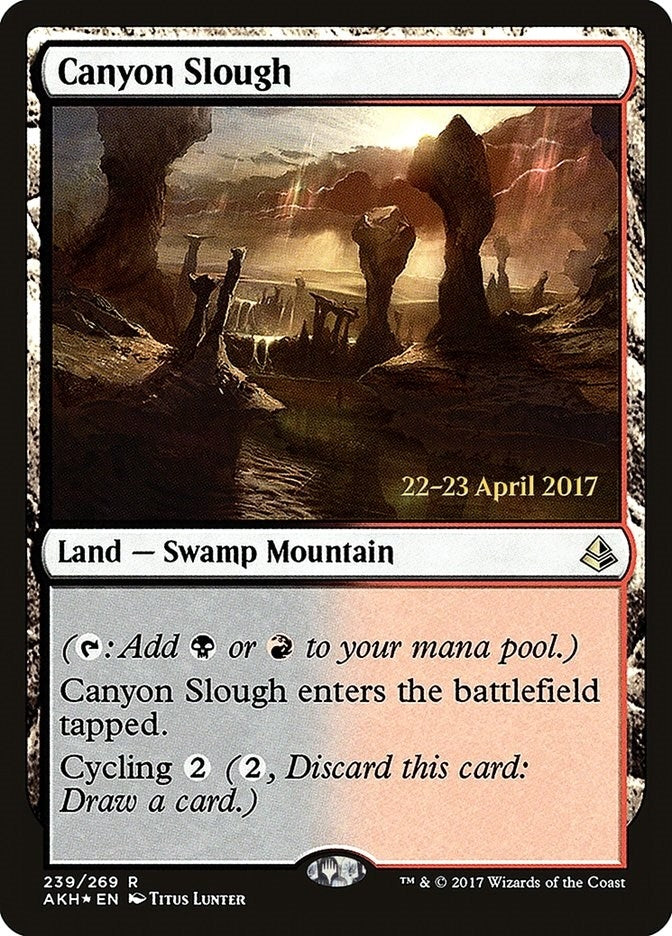 Image for Canyon Slough (239) (PRE) - Magic: The Gathering