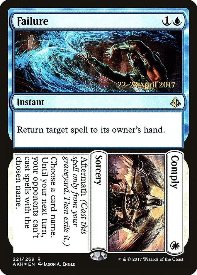Image for Failure // Comply (221) (PRE) - Magic: The Gathering
