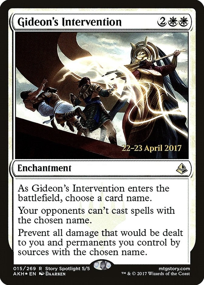 Image for Gideon's Intervention (15) (PRE) - Magic: The Gathering