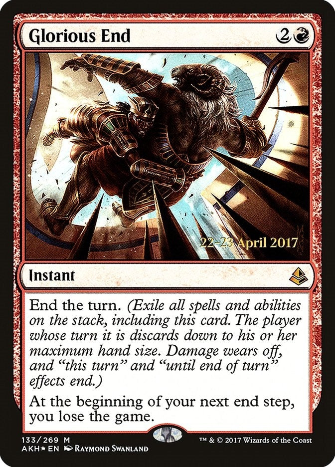 Image for Glorious End (133) (PRE) - Magic: The Gathering