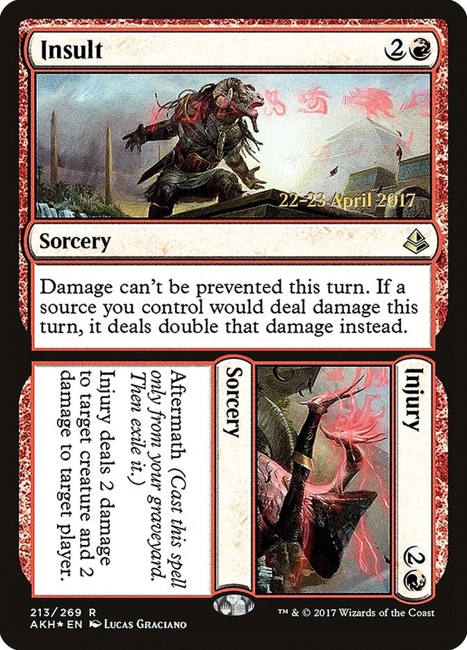 Image for Insult // Injury (213) (PRE) - Magic: The Gathering