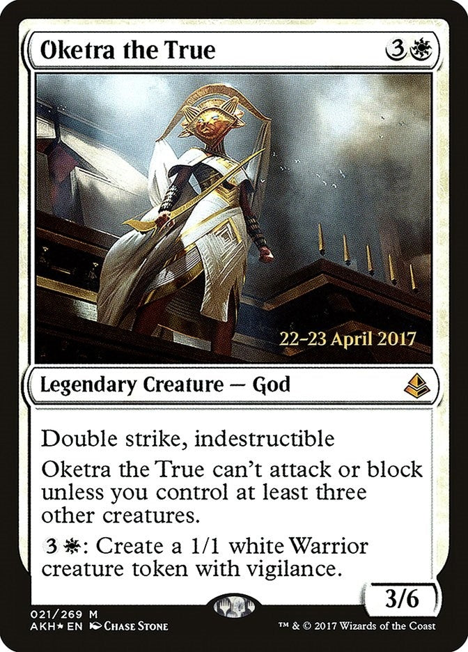 Image for Oketra the True (21) (PRE) - Magic: The Gathering