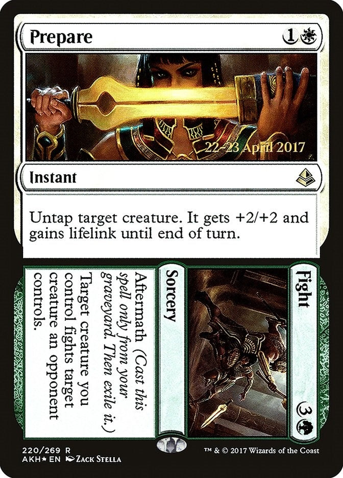 Image for Prepare // Fight (220) (PRE) - Magic: The Gathering