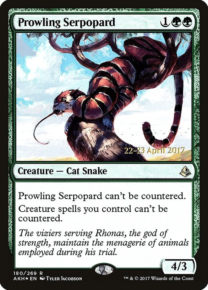 Image for Prowling Serpopard (180) (PRE) - Magic: The Gathering