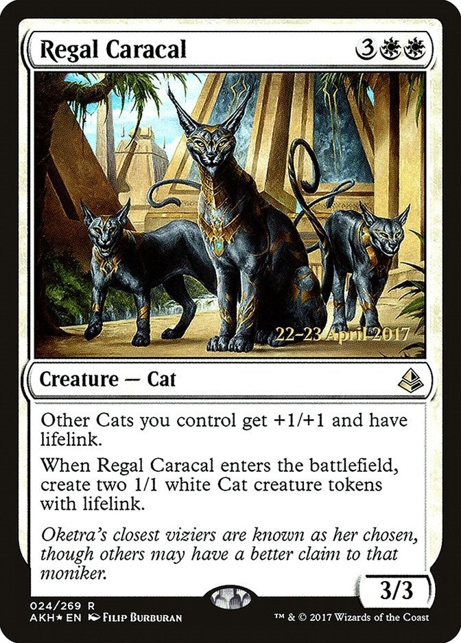 Image for Regal Caracal (24) (PRE) - Magic: The Gathering
