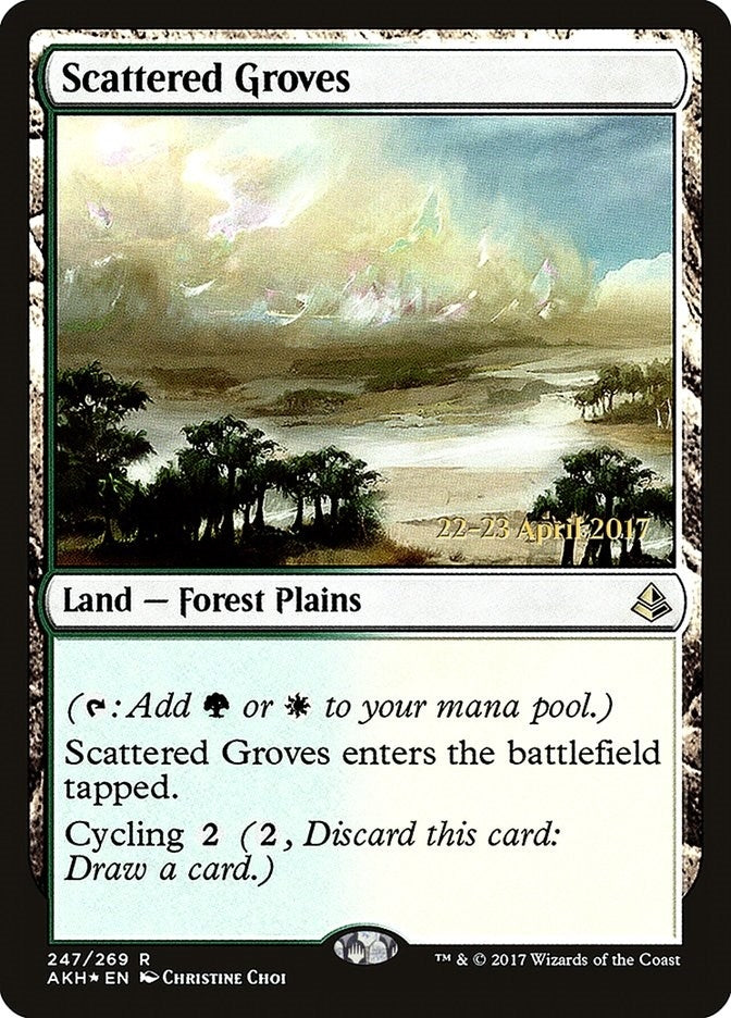 Image for Scattered Groves (247) (PRE) - Magic: The Gathering
