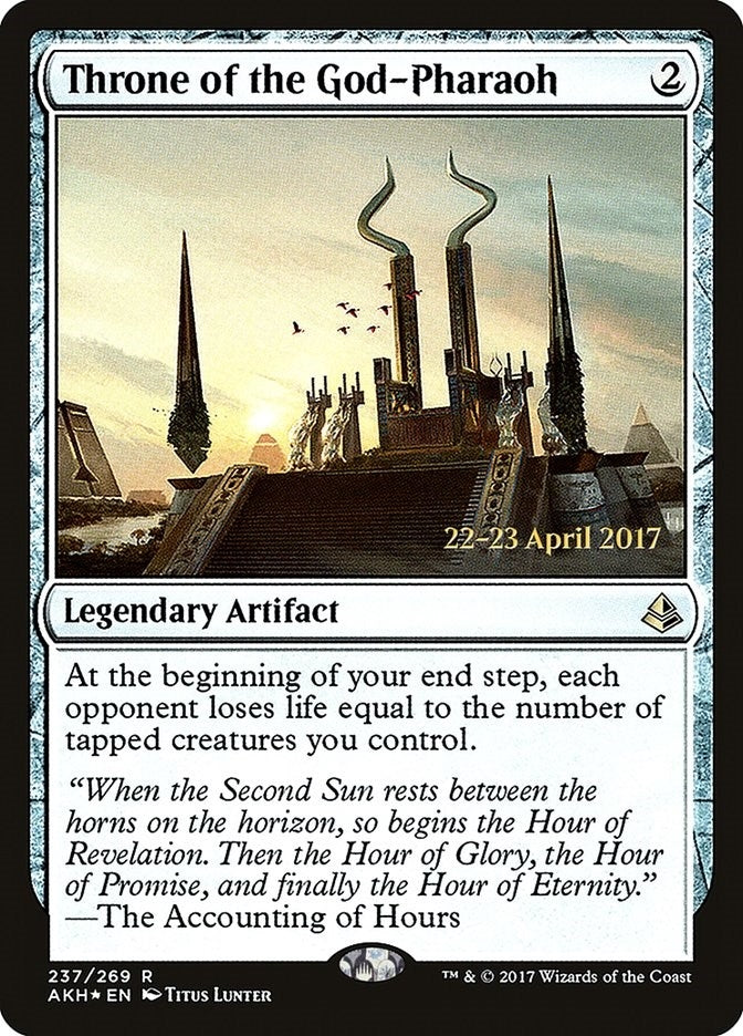 Image for Throne of the God-Pharaoh (237) (PRE) - Magic: The Gathering