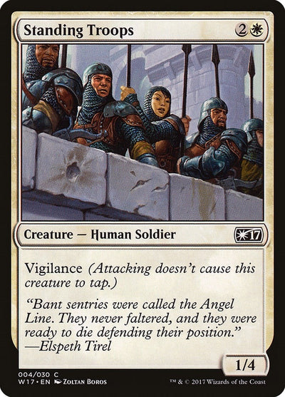 Standing Troops (4) (W17)
