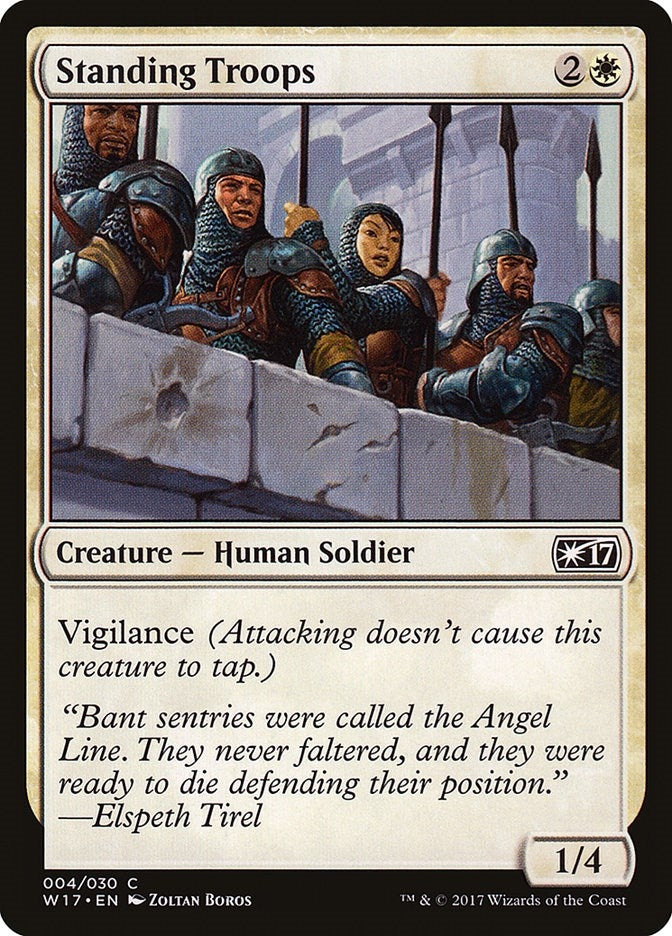 Standing Troops (4) (W17)