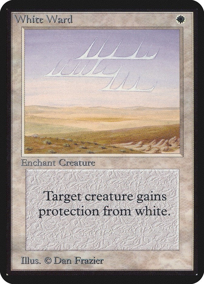 Image for White Ward (LEA) - Magic: The Gathering