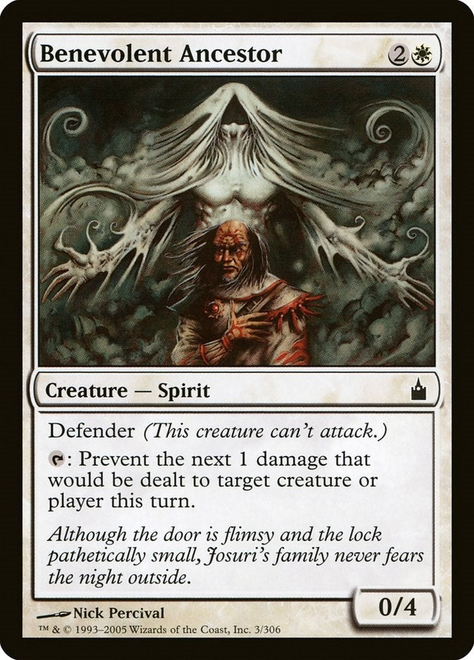 Image for Benevolent Ancestor (3) (RAV) - Magic: The Gathering