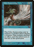 Image for False Summoning (P02) - Magic: The Gathering