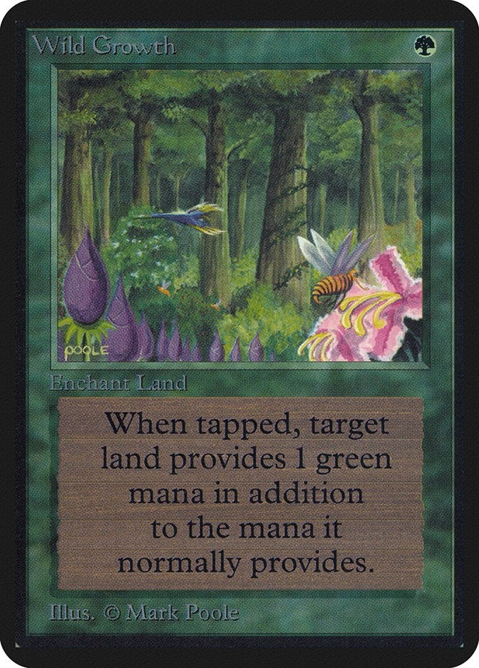 Image for Wild Growth (LEA) - Magic: The Gathering