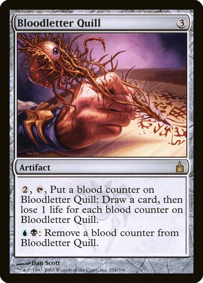 Image for Bloodletter Quill (254) (RAV) - Magic: The Gathering