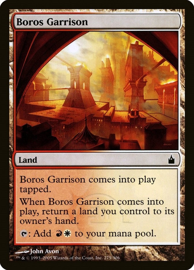 Image for Boros Garrison (275) (RAV) - Magic: The Gathering
