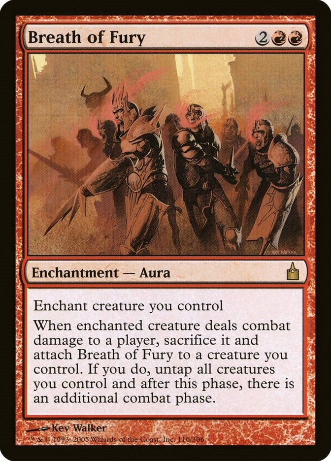 Image for Breath of Fury (116) (RAV) - Magic: The Gathering