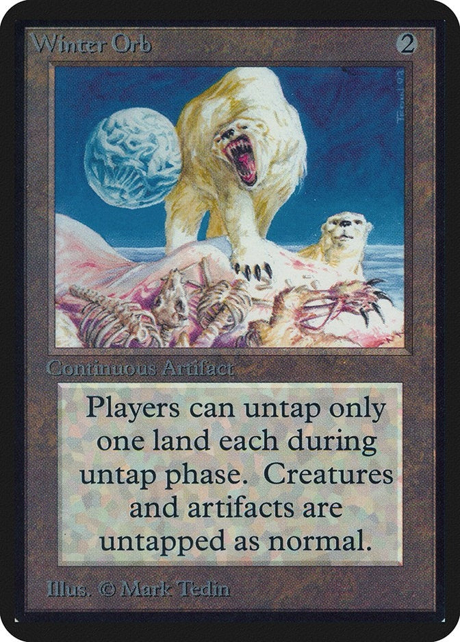 Image for Winter Orb (LEA) - Magic: The Gathering