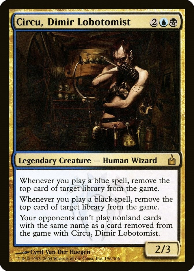 Image for Circu, Dimir Lobotomist (196) (RAV) - Magic: The Gathering