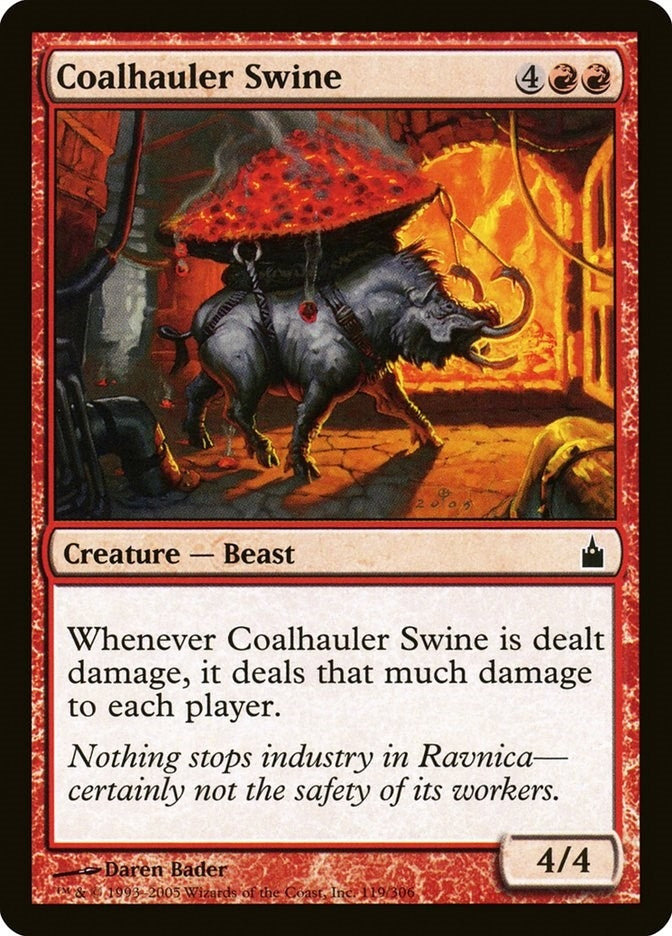 Image for Coalhauler Swine (119) (RAV) - Magic: The Gathering