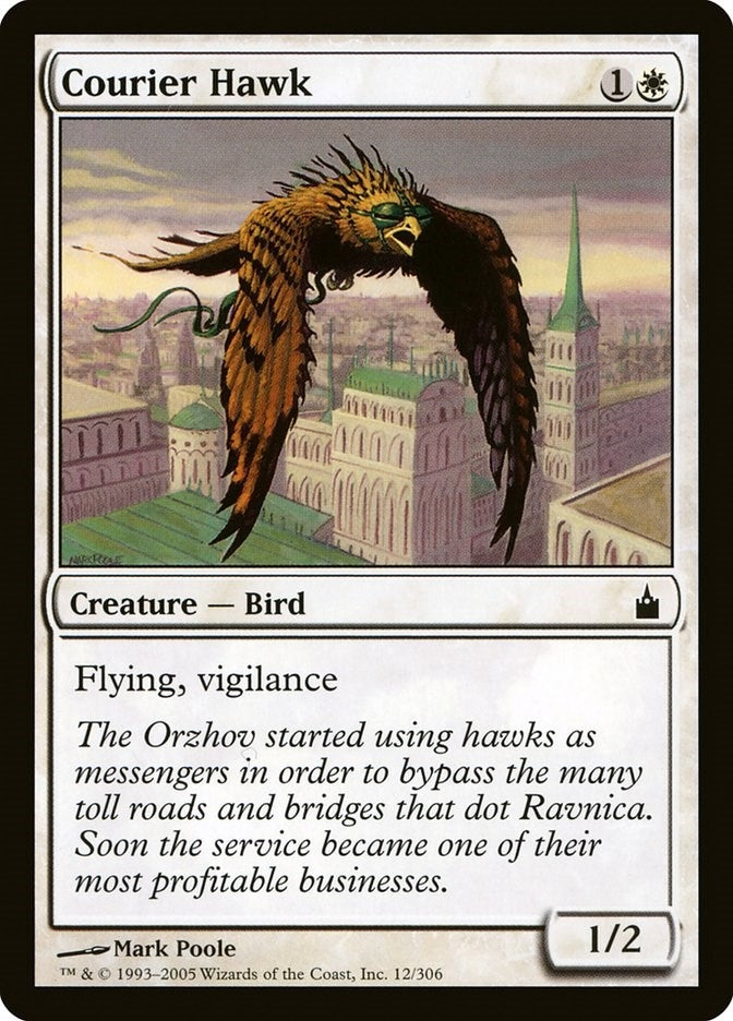 Image for Courier Hawk (12) (RAV) - Magic: The Gathering