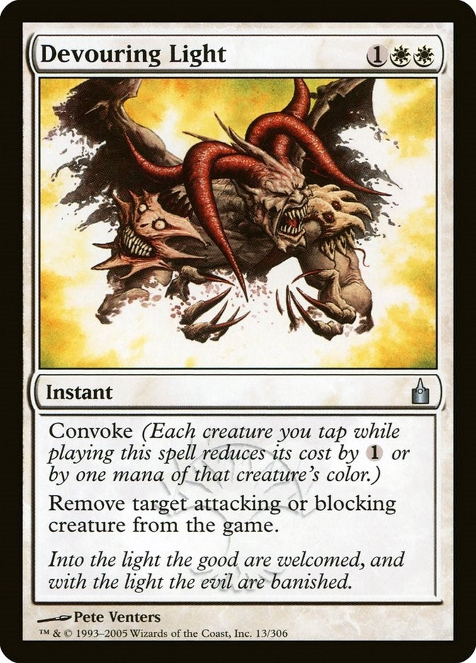Image for Devouring Light (13) (RAV) - Magic: The Gathering