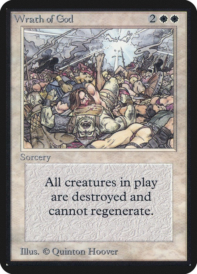Image for Wrath of God (LEA) - Magic: The Gathering