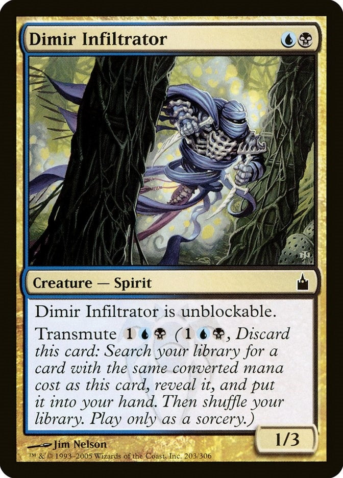 Image for Dimir Infiltrator (203) (RAV) - Magic: The Gathering