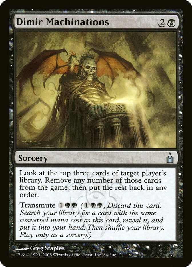 Image for Dimir Machinations (84) (RAV) - Magic: The Gathering