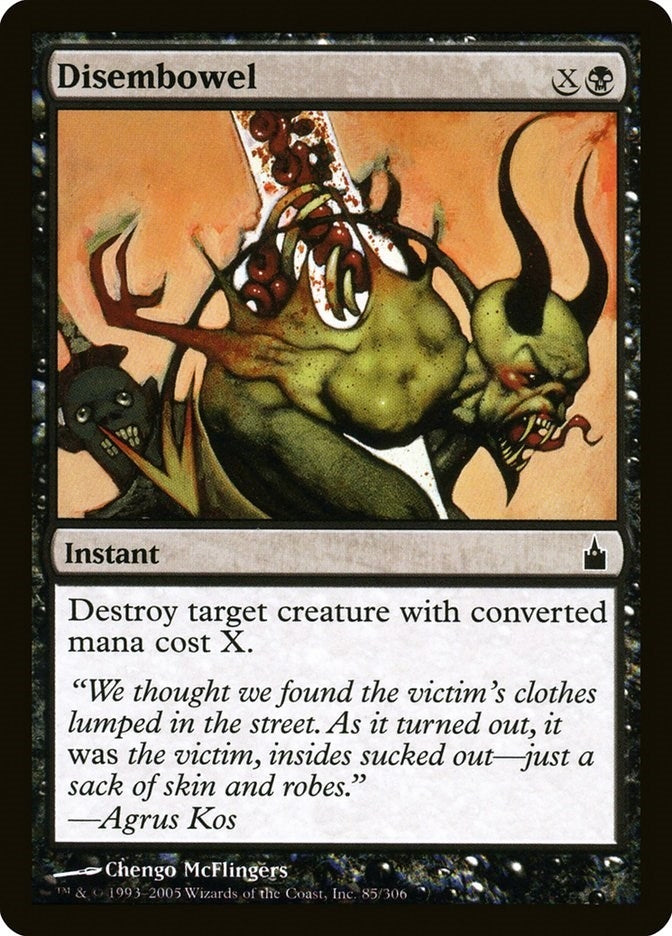 Image for Disembowel (85) (RAV) - Magic: The Gathering