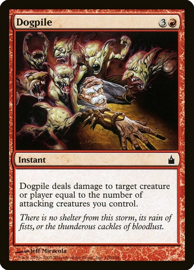 Image for Dogpile (120) (RAV) - Magic: The Gathering