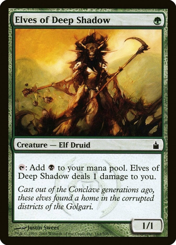 Image for Elves of Deep Shadow (161) (RAV) - Magic: The Gathering