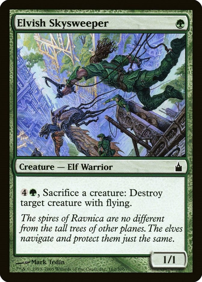Image for Elvish Skysweeper (162) (RAV) - Magic: The Gathering