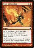 Image for Fiery Conclusion (122) (RAV) - Magic: The Gathering