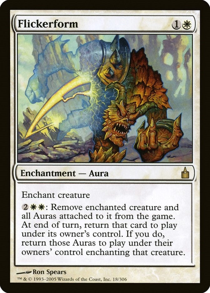 Image for Flickerform (18) (RAV) - Magic: The Gathering