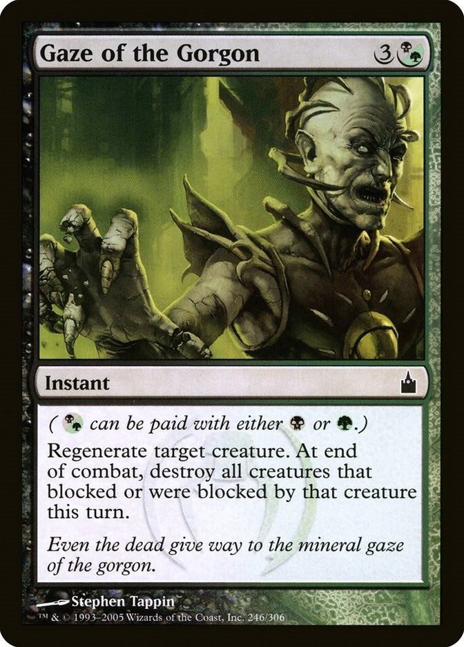 Image for Gaze of the Gorgon (246) (RAV) - Magic: The Gathering