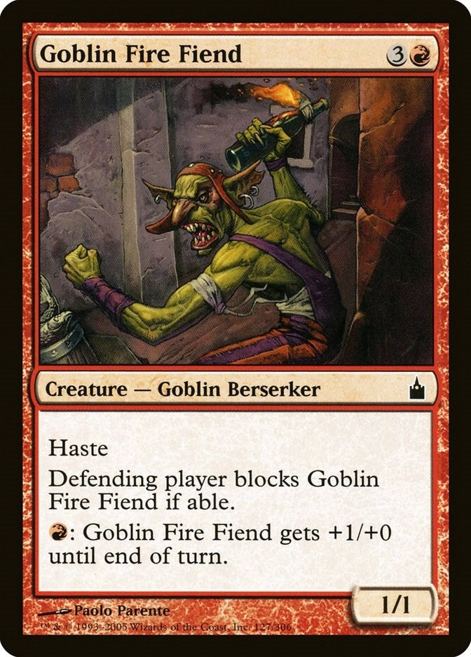 Image for Goblin Fire Fiend (127) (RAV) - Magic: The Gathering