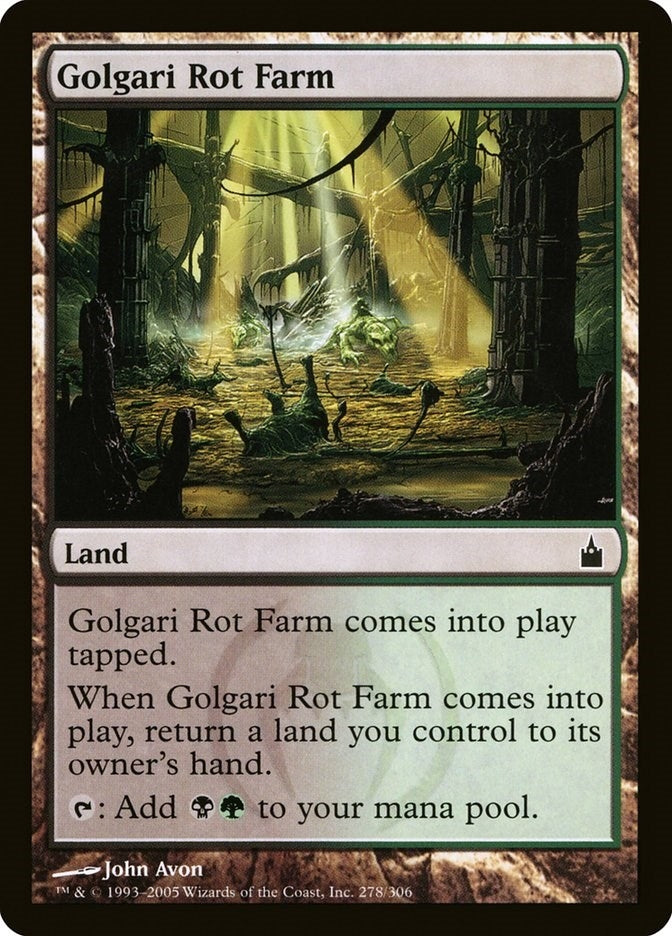 Image for Golgari Rot Farm (278) (RAV) - Magic: The Gathering