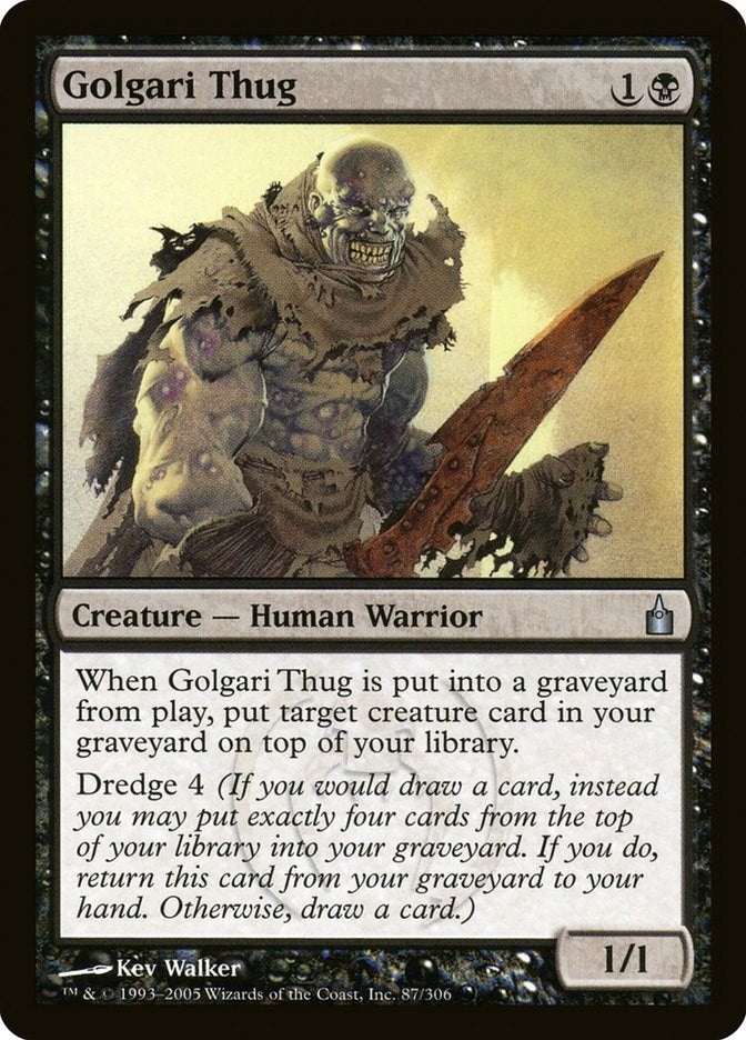 Image for Golgari Thug (87) (RAV) - Magic: The Gathering