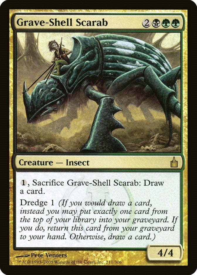 Image for Grave-Shell Scarab (211) (RAV) - Magic: The Gathering
