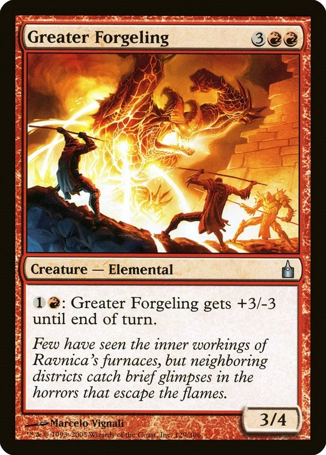 Image for Greater Forgeling (129) (RAV) - Magic: The Gathering