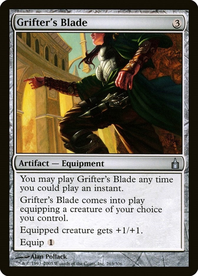 Image for Grifter's Blade (263) (RAV) - Magic: The Gathering