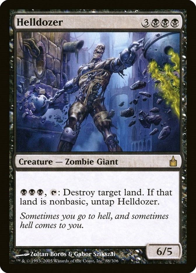 Image for Helldozer (88) (RAV) - Magic: The Gathering